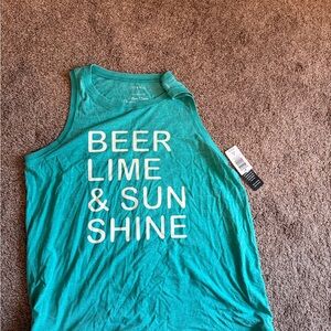 Torrid Teal Sleeveless Top